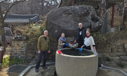 Visit and training at Gangwha Jeondeungsa Temple and Bomunsa…
